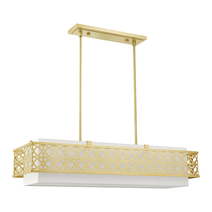 Livex Calinda 49868-33 Pendant Light - Soft Gold