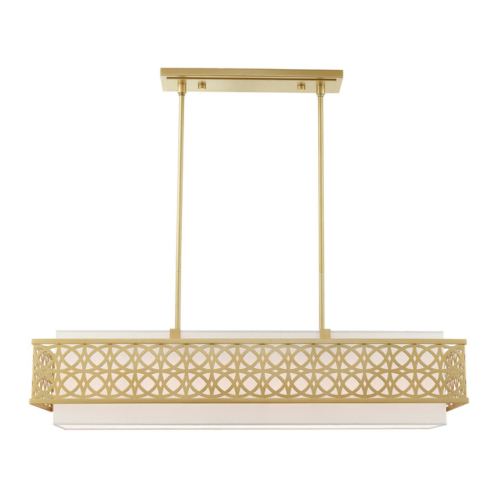 Livex Calinda 49868-33 Pendant Light - Soft Gold
