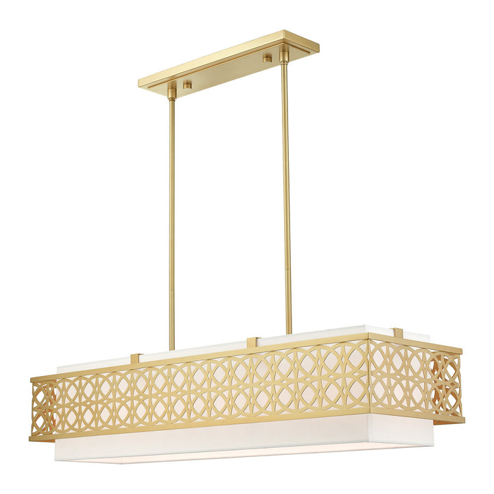 Livex Calinda 49868-33 Pendant Light - Soft Gold