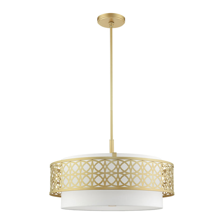 Livex Calinda 49870-33 Chandelier Light - Soft Gold