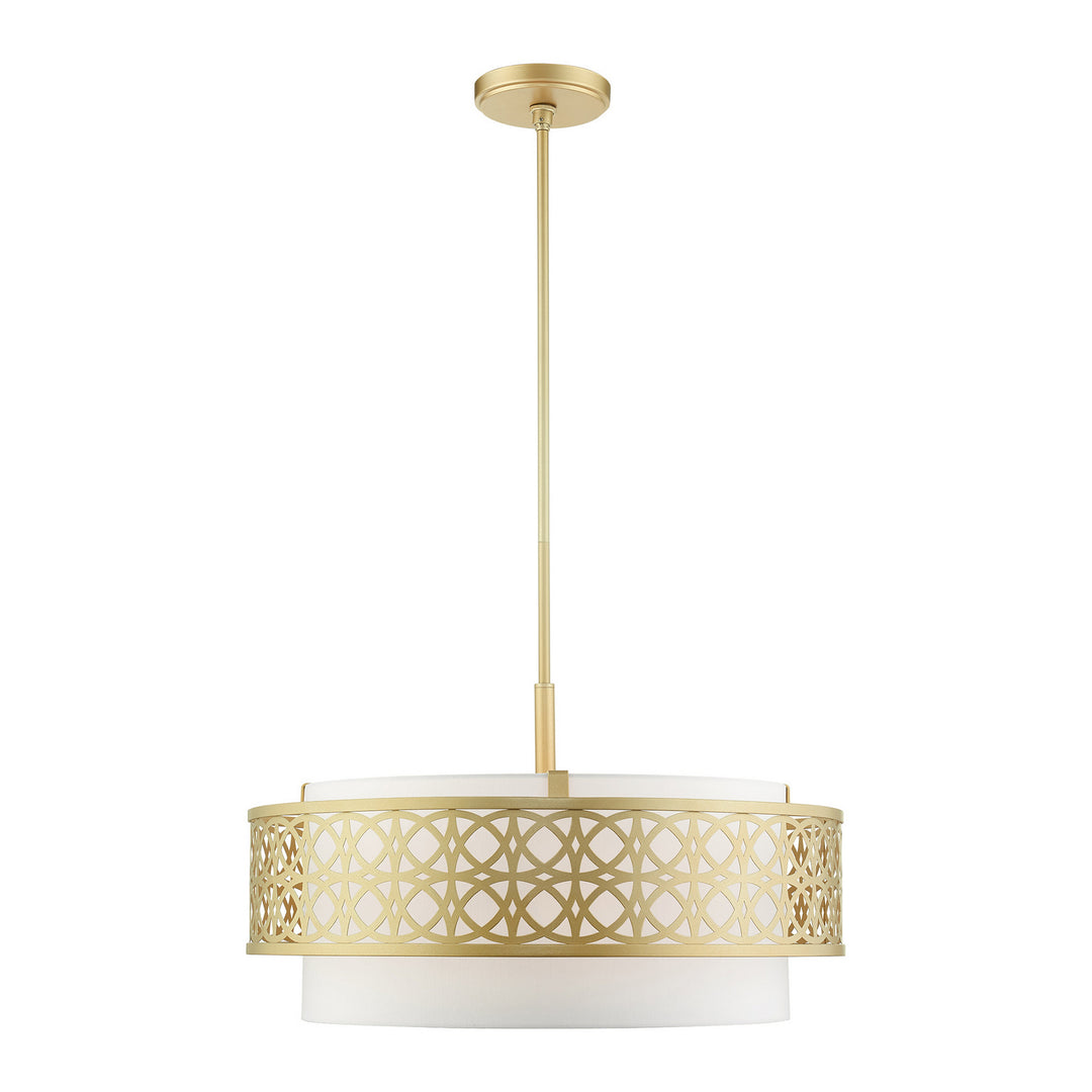 Livex Calinda 49870-33 Chandelier Light - Soft Gold