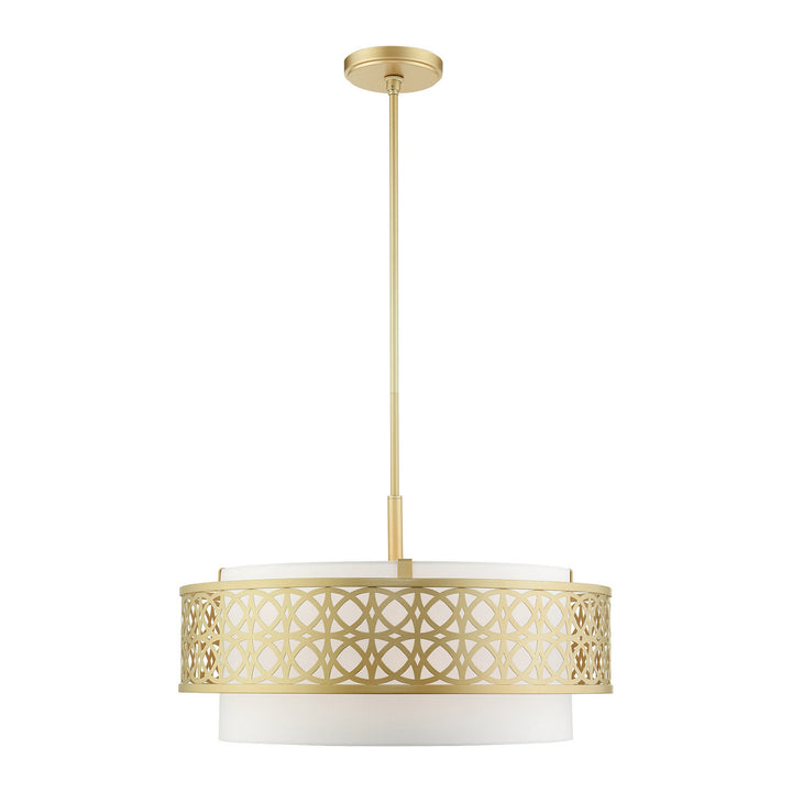 Livex Calinda 49870-33 Chandelier Light - Soft Gold