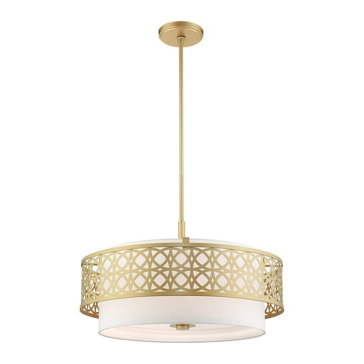 Livex Calinda 49870-33 Chandelier Light - Soft Gold