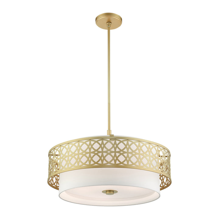 Livex Calinda 49870-33 Chandelier Light - Soft Gold
