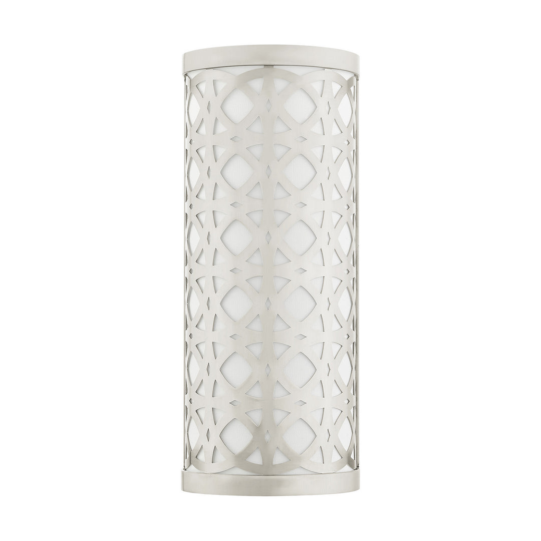 Livex Calinda 49878-91 Wall Sconce Light - Brushed Nickel