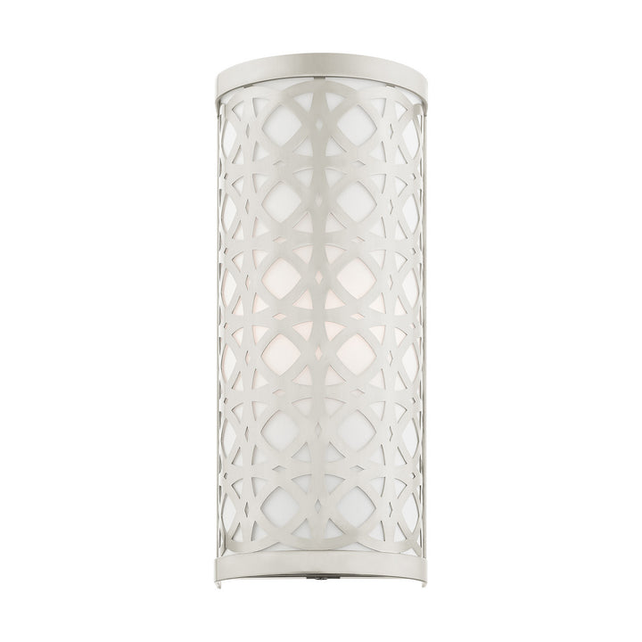 Livex Calinda 49878-91 Wall Sconce Light - Brushed Nickel