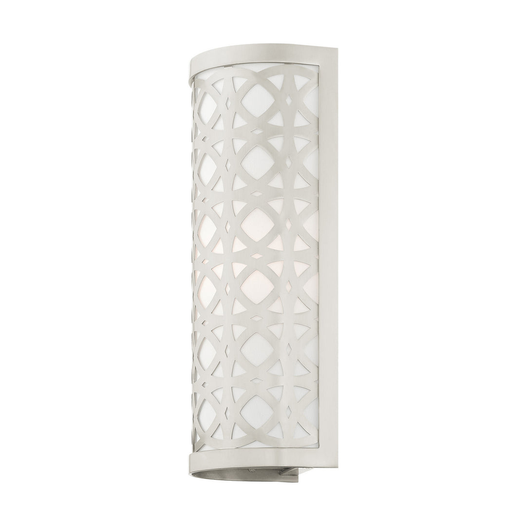 Livex Calinda 49878-91 Wall Sconce Light - Brushed Nickel