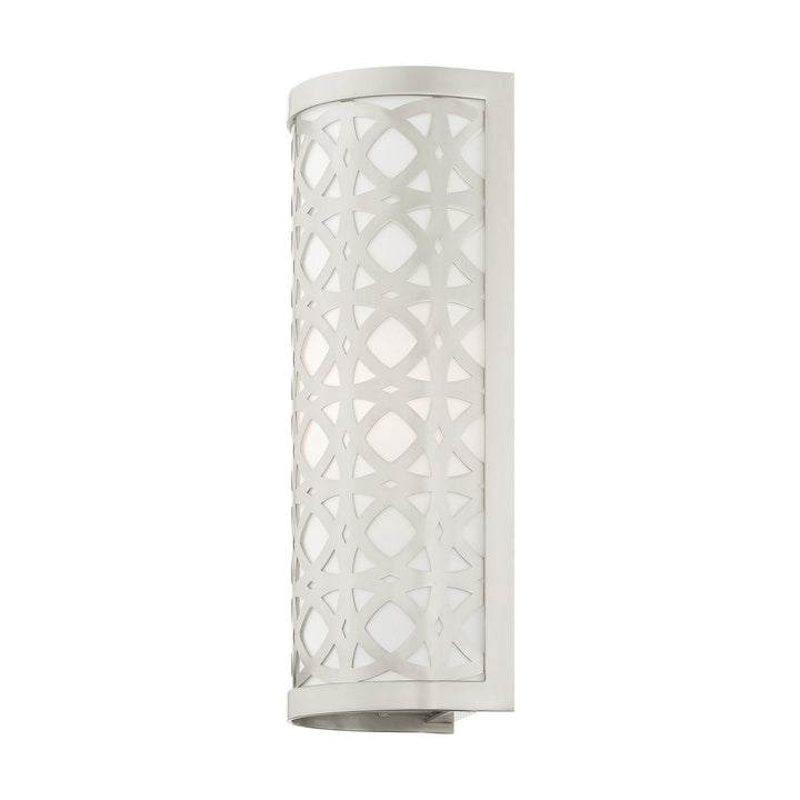 Livex Calinda 49878-91 Wall Sconce Light - Brushed Nickel