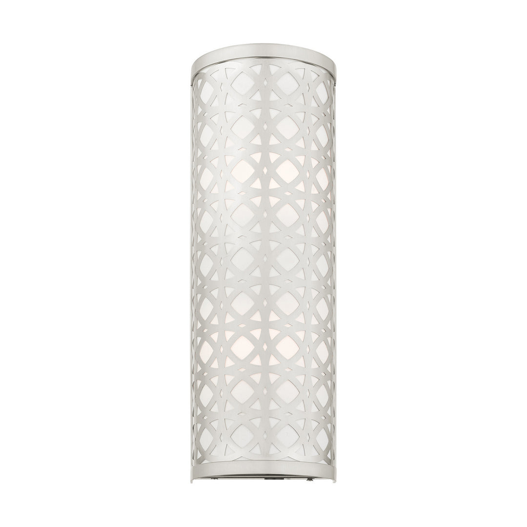 Livex Calinda 49879-91 Wall Sconce Light - Brushed Nickel