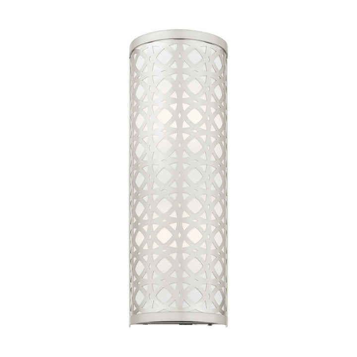 Livex Calinda 49879-91 Wall Sconce Light - Brushed Nickel