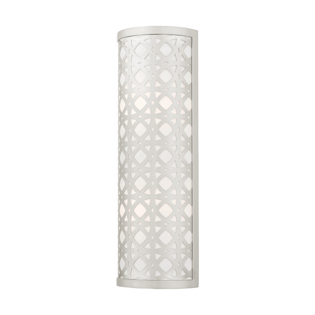 Livex Calinda 49879-91 Wall Sconce Light - Brushed Nickel