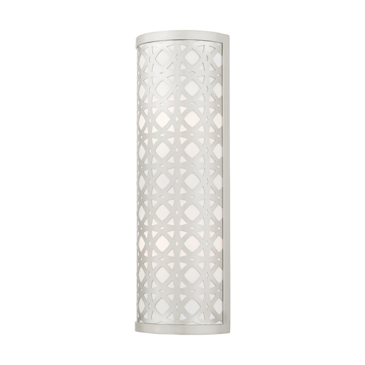 Livex Calinda 49879-91 Wall Sconce Light - Brushed Nickel