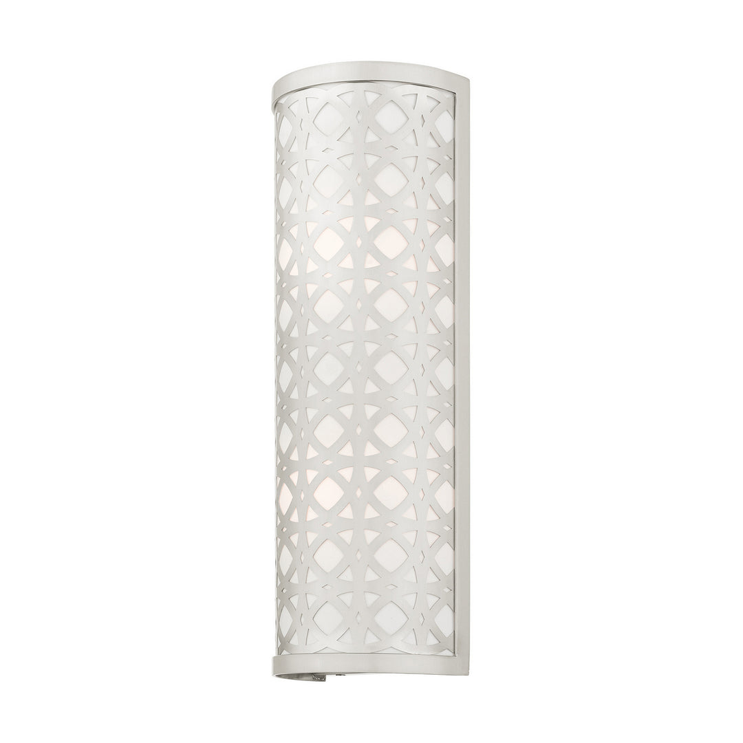 Livex Calinda 49879-91 Wall Sconce Light - Brushed Nickel
