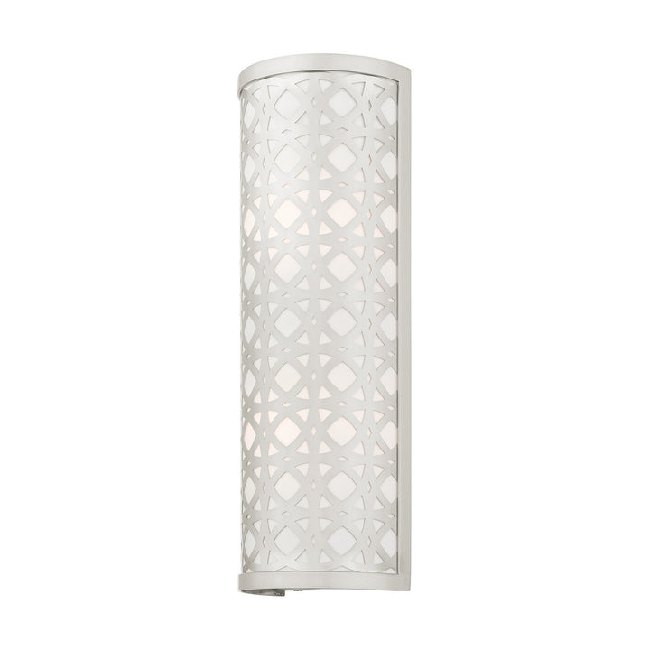 Livex Calinda 49879-91 Wall Sconce Light - Brushed Nickel