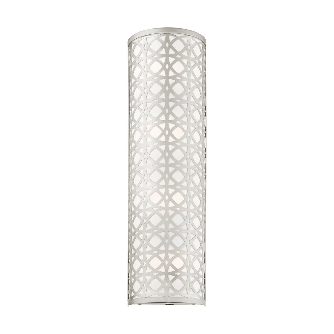Livex Calinda 49880-91 Wall Sconce Light - Brushed Nickel