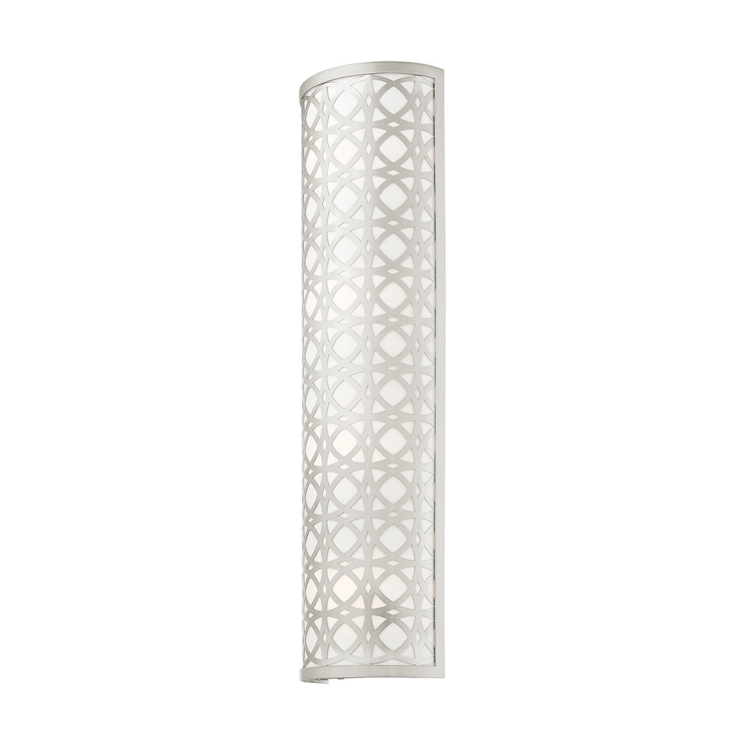 Livex Calinda 49880-91 Wall Sconce Light - Brushed Nickel