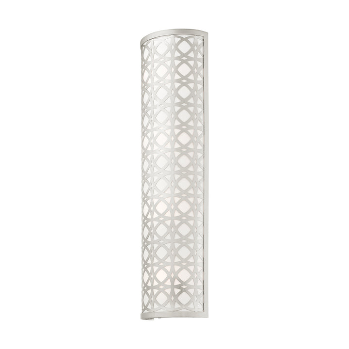 Livex Calinda 49880-91 Wall Sconce Light - Brushed Nickel