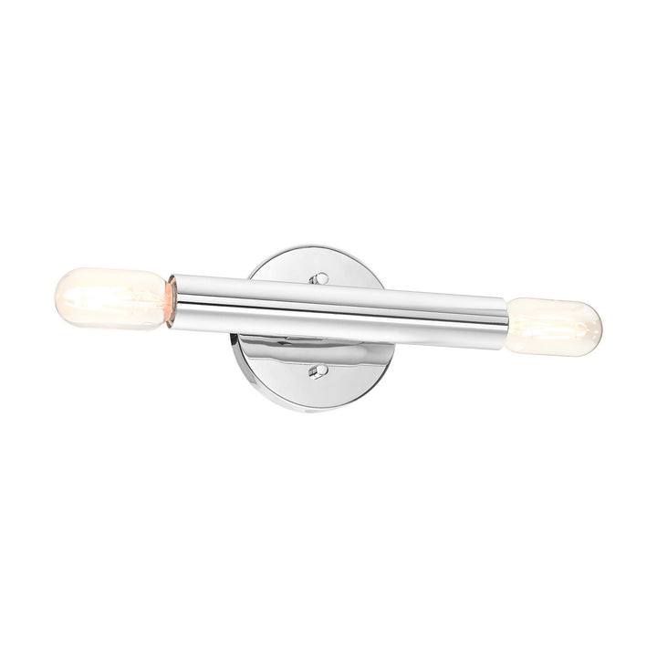 Livex Copenhagen 51132-05 Wall Sconce Light - Polished Chrome