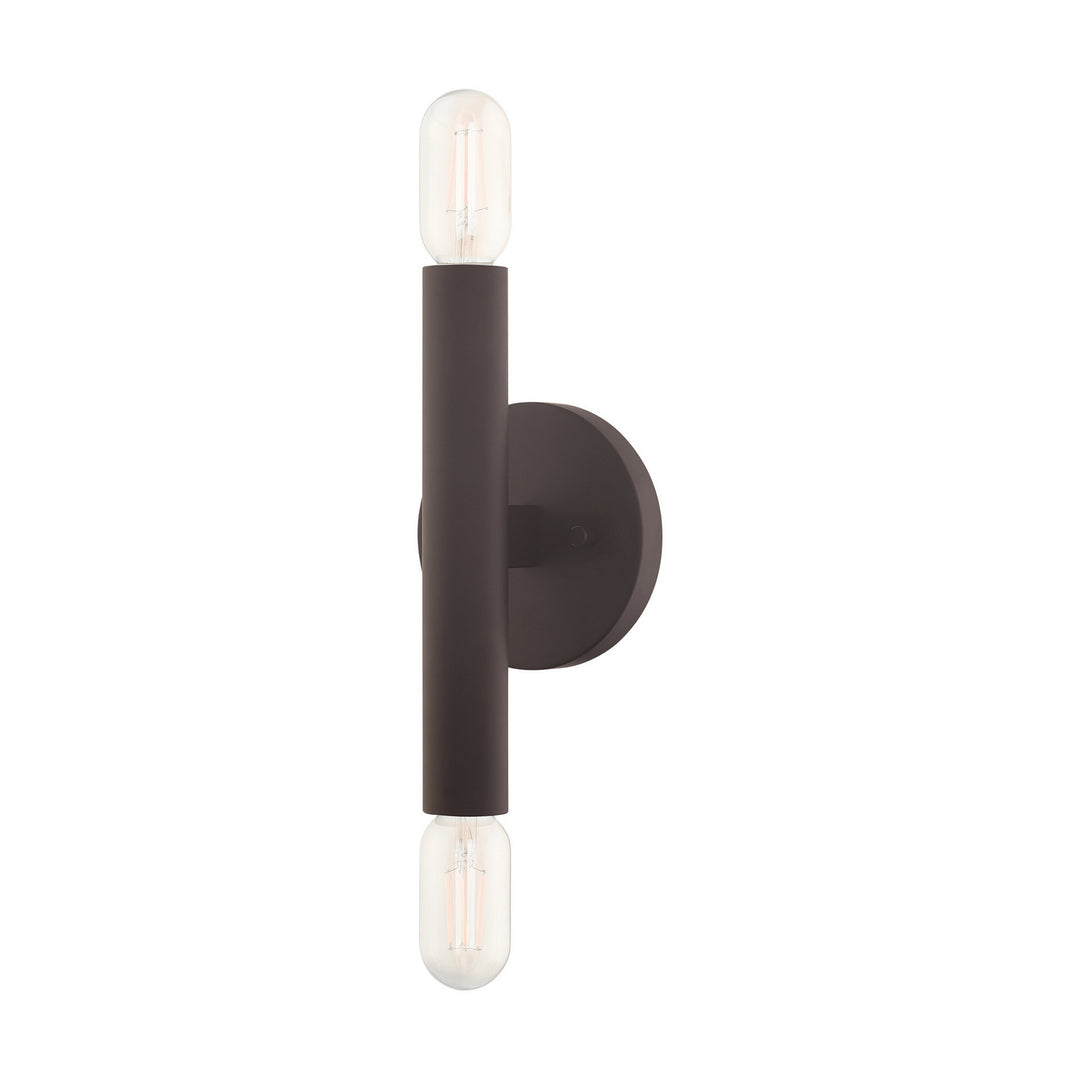 Livex Copenhagen 51132-07 Wall Sconce Light - Bronze