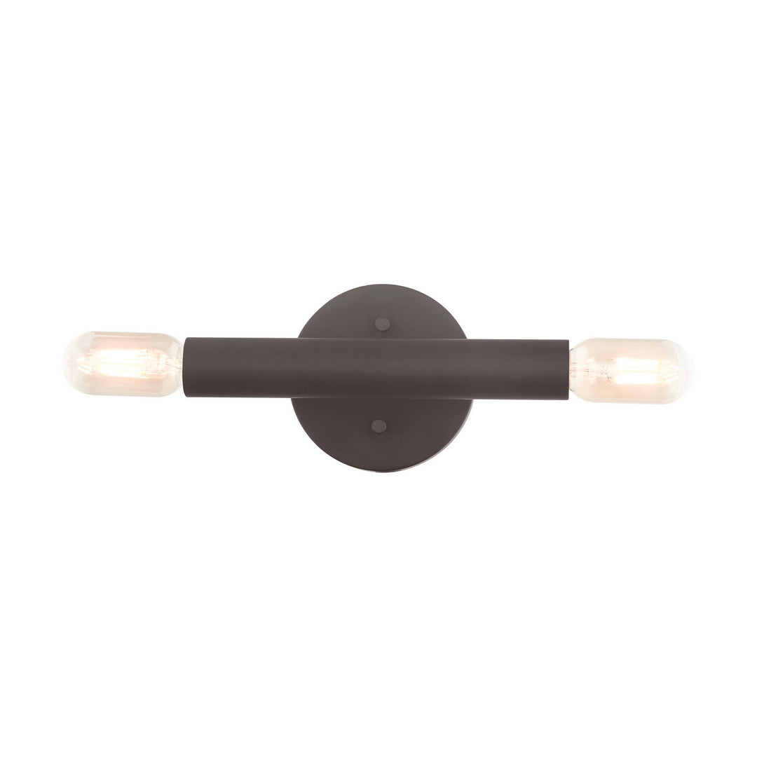 Livex Copenhagen 51132-07 Wall Sconce Light - Bronze