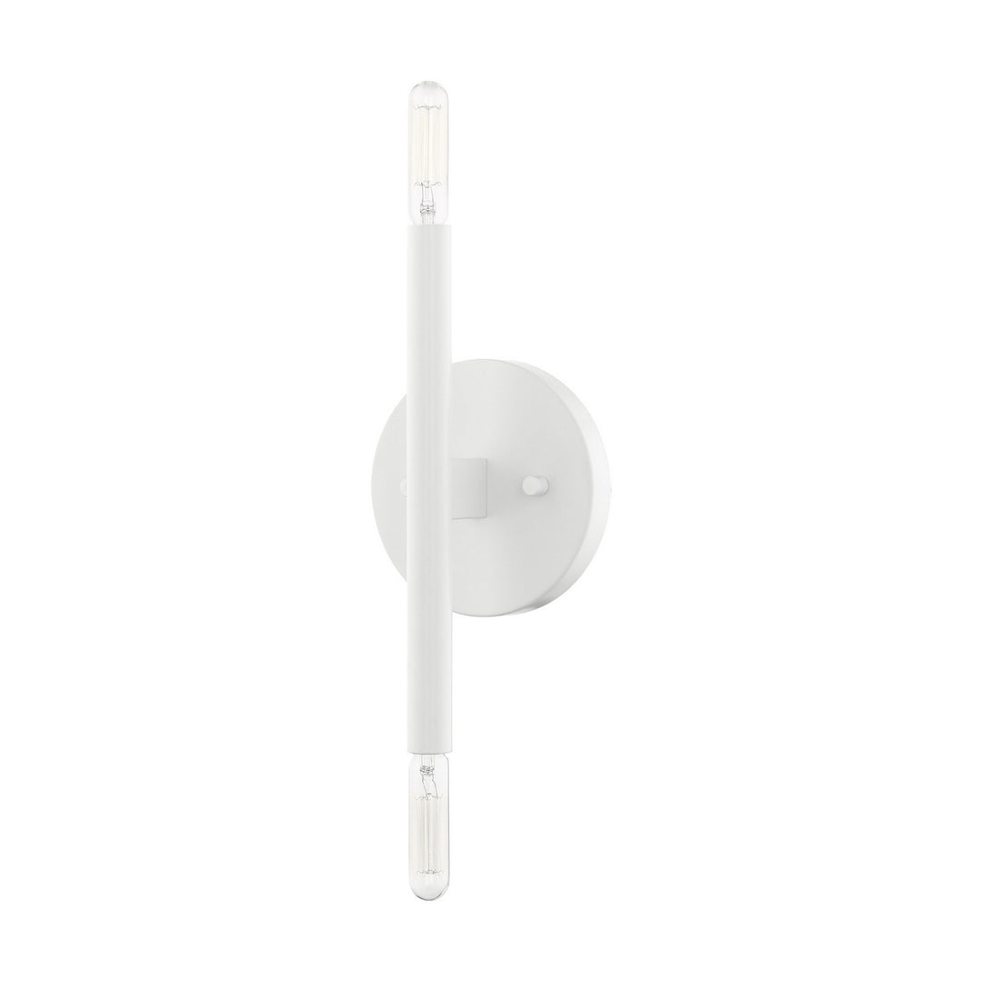 Livex Copenhagen 51172-03 Wall Sconce Light - White