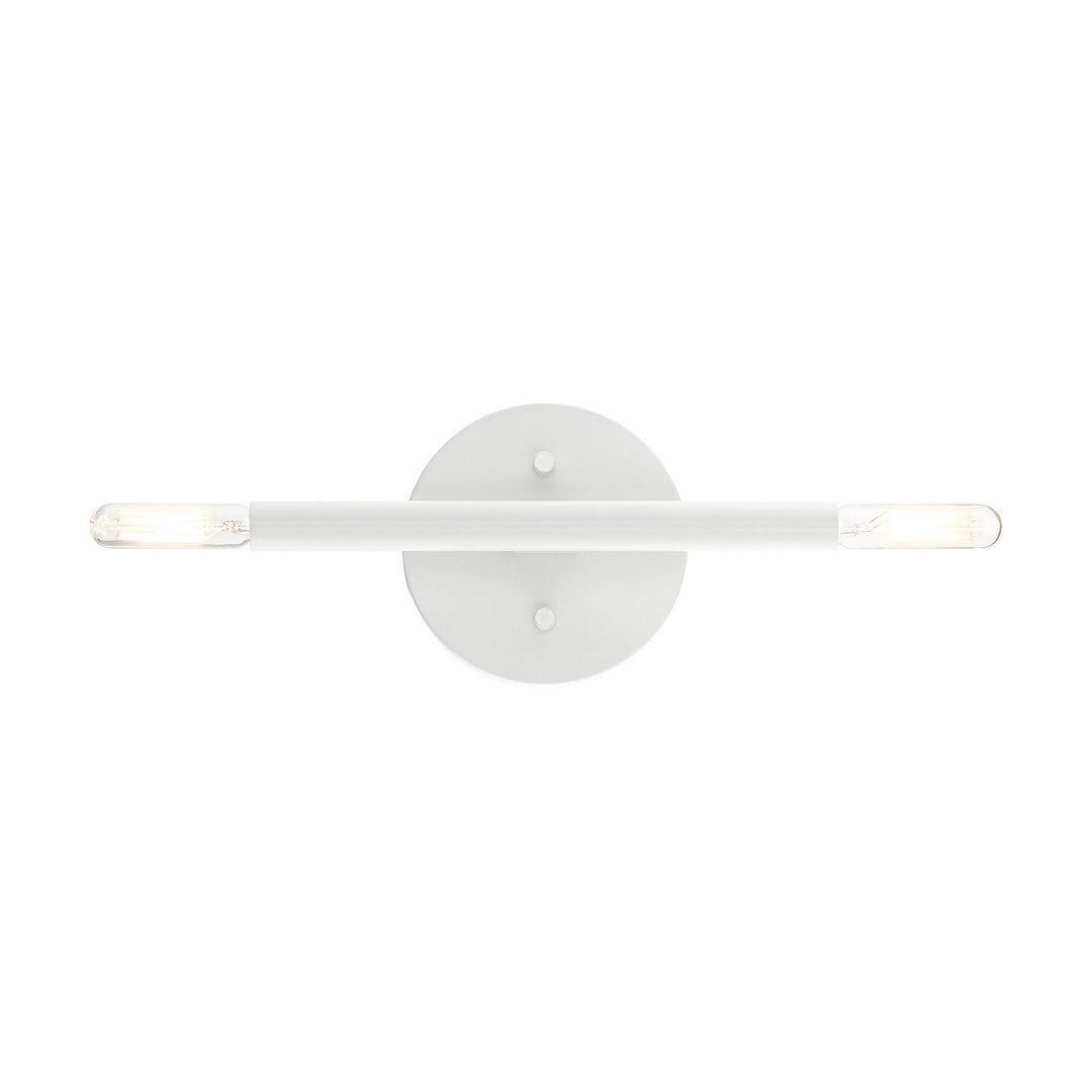Livex Copenhagen 51172-03 Wall Sconce Light - White