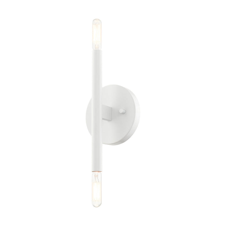 Livex Copenhagen 51172-03 Wall Sconce Light - White