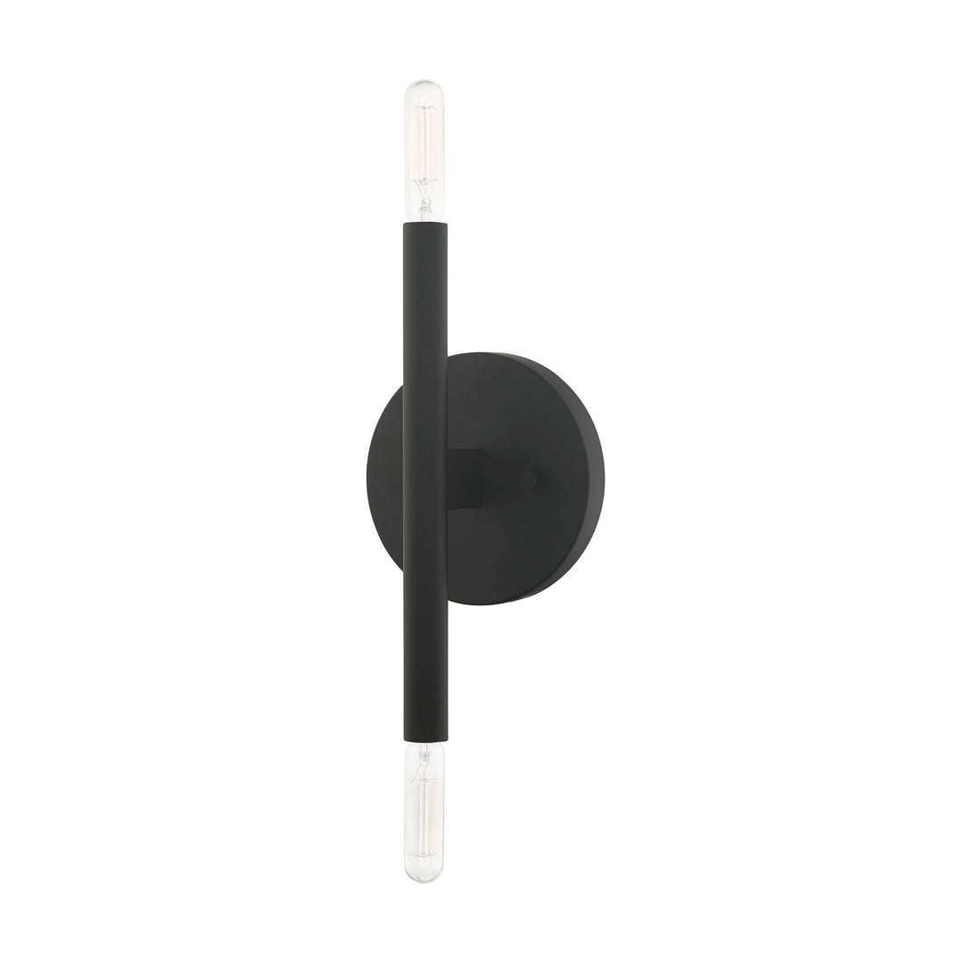 Livex Copenhagen 51172-04 Wall Sconce Light - Black