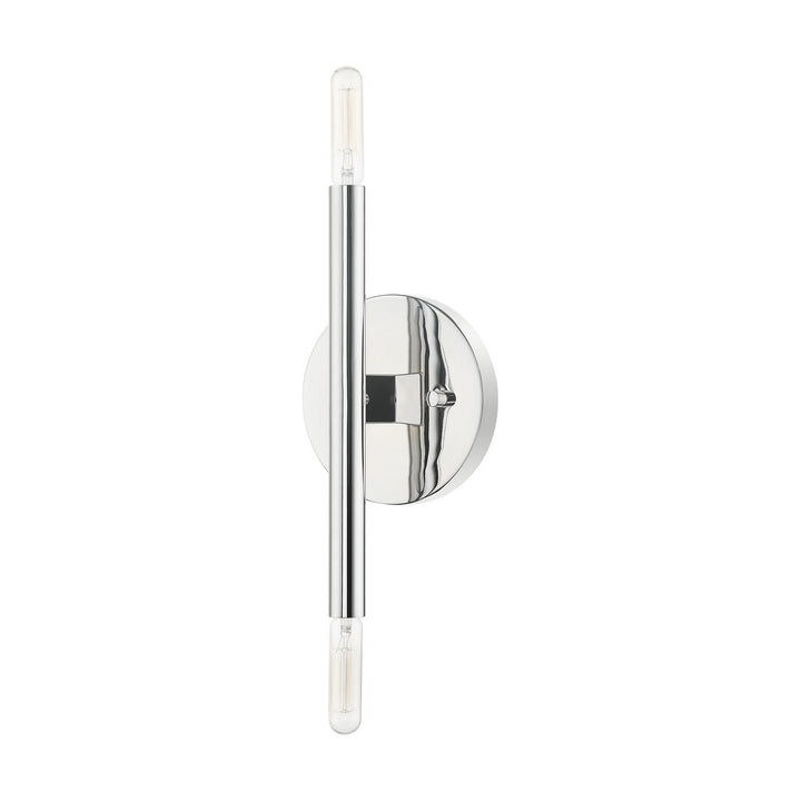 Livex Copenhagen 51172-05 Wall Sconce Light - Polished Chrome