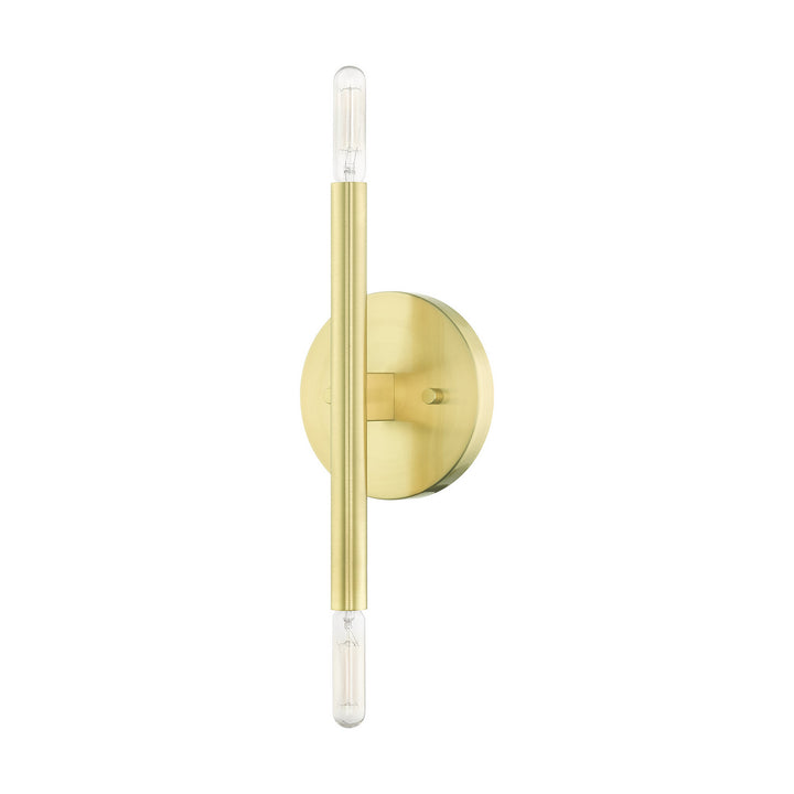 Livex Copenhagen 51172-12 Wall Sconce Light - Satin Brass