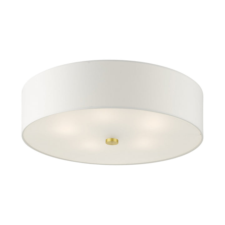 Livex Meridian 52142-12 Ceiling Light - Satin Brass