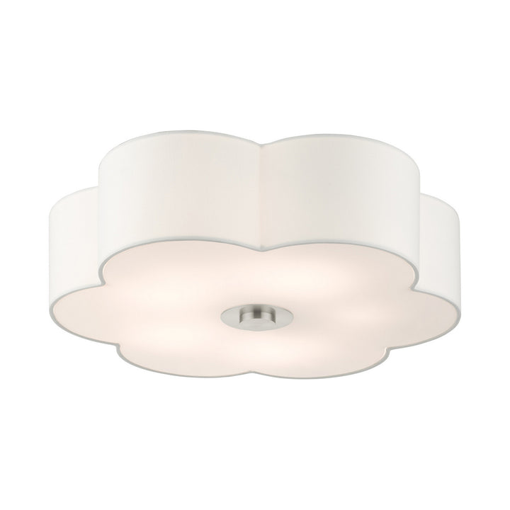 Livex Chelsea 52158-91 Ceiling Light - Brushed Nickel