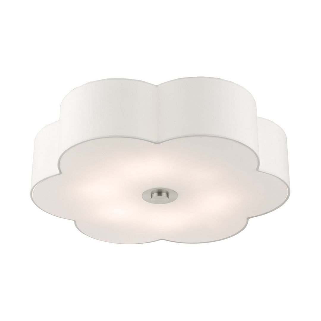 Livex Chelsea 52159-91 Ceiling Light - Brushed Nickel