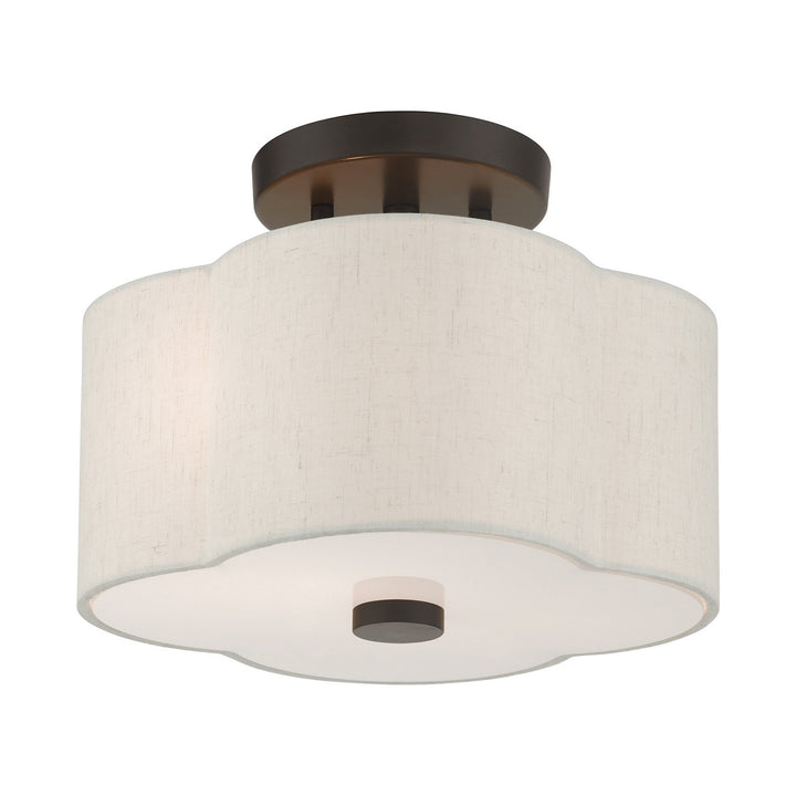 Livex Solstice 58061-92 Ceiling Light - English Bronze