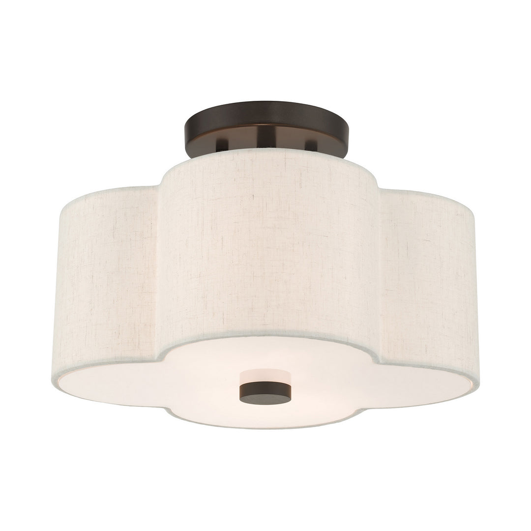 Livex Solstice 58062-92 Ceiling Light - English Bronze