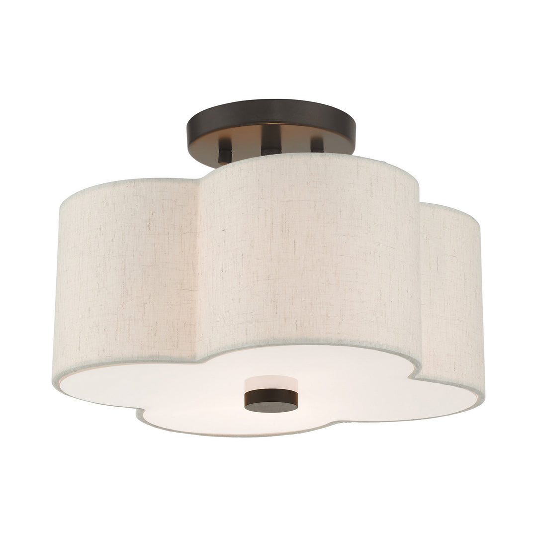 Livex Solstice 58062-92 Ceiling Light - English Bronze