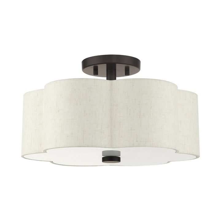 Livex Solstice 58063-92 Ceiling Light - English Bronze