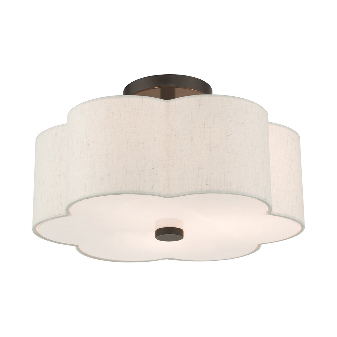 Livex Solstice 58063-92 Ceiling Light - English Bronze