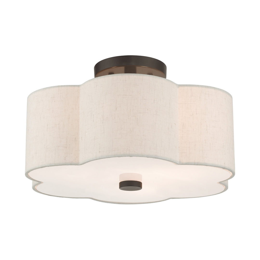 Livex Solstice 58063-92 Ceiling Light - English Bronze