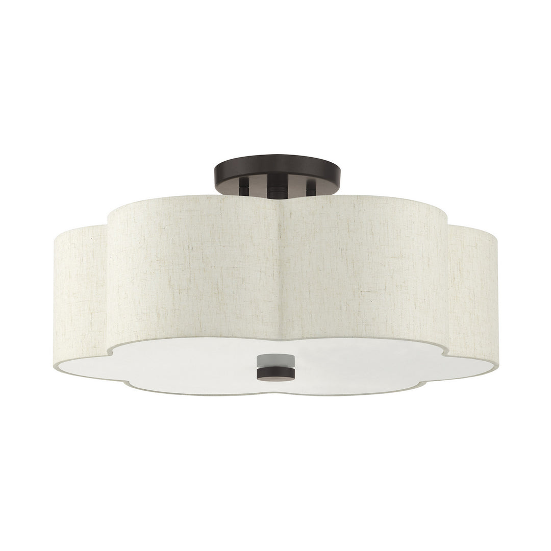 Livex Solstice 58064-92 Ceiling Light - English Bronze