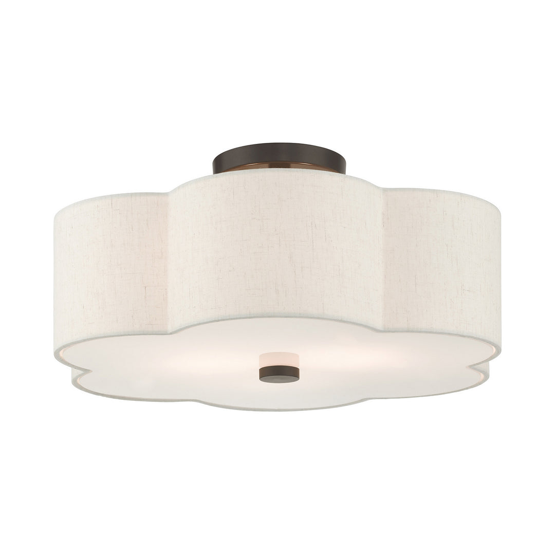 Livex Solstice 58064-92 Ceiling Light - English Bronze