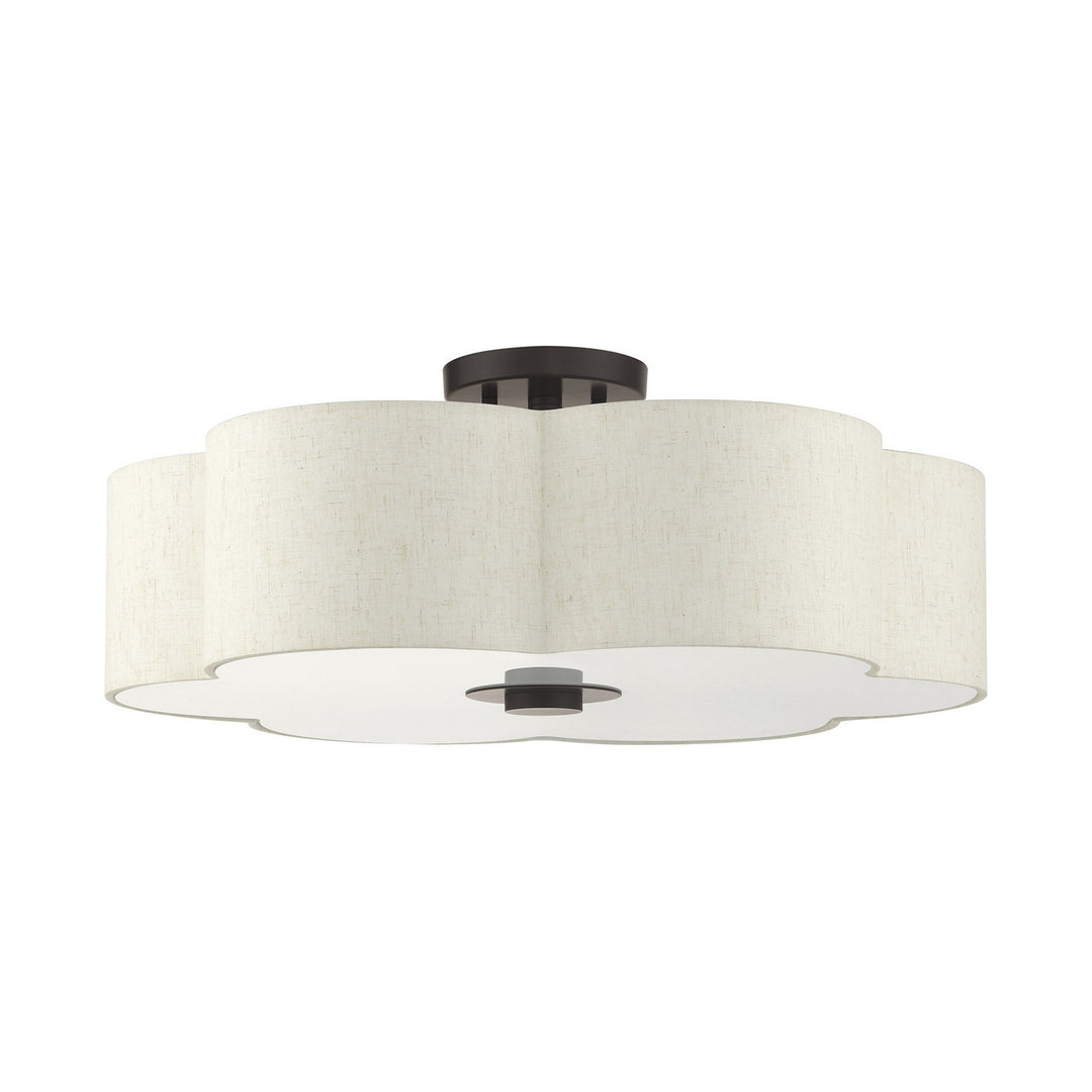 Livex Solstice 58068-92 Ceiling Light - English Bronze