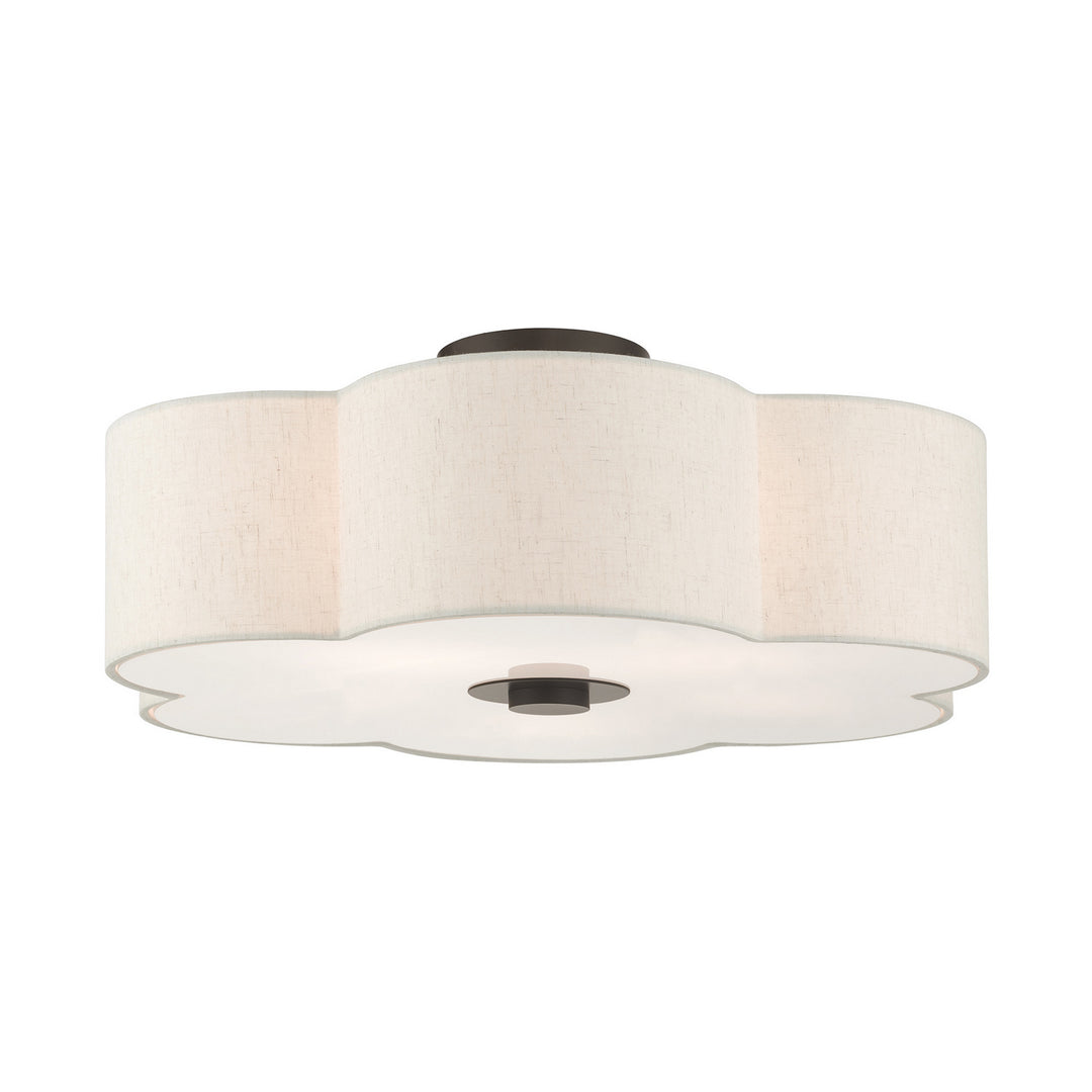 Livex Solstice 58068-92 Ceiling Light - English Bronze