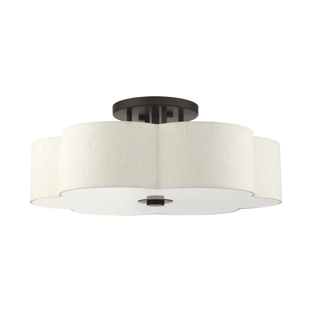 Livex Solstice 58069-92 Ceiling Light - English Bronze