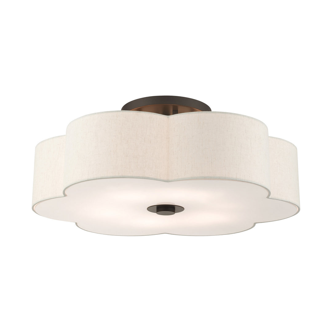 Livex Solstice 58069-92 Ceiling Light - English Bronze