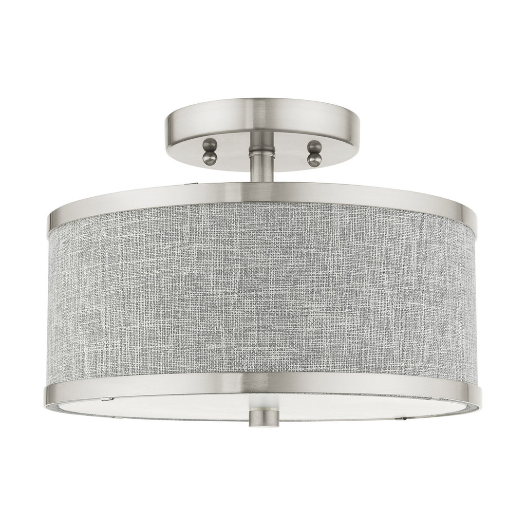 Livex Park Ridge 60421-91 Ceiling Light - Brushed Nickel