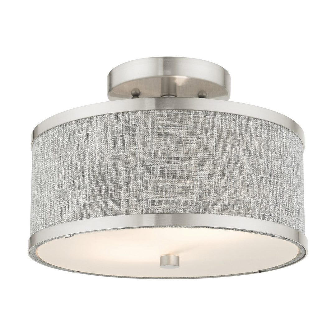 Livex Park Ridge 60421-91 Ceiling Light - Brushed Nickel