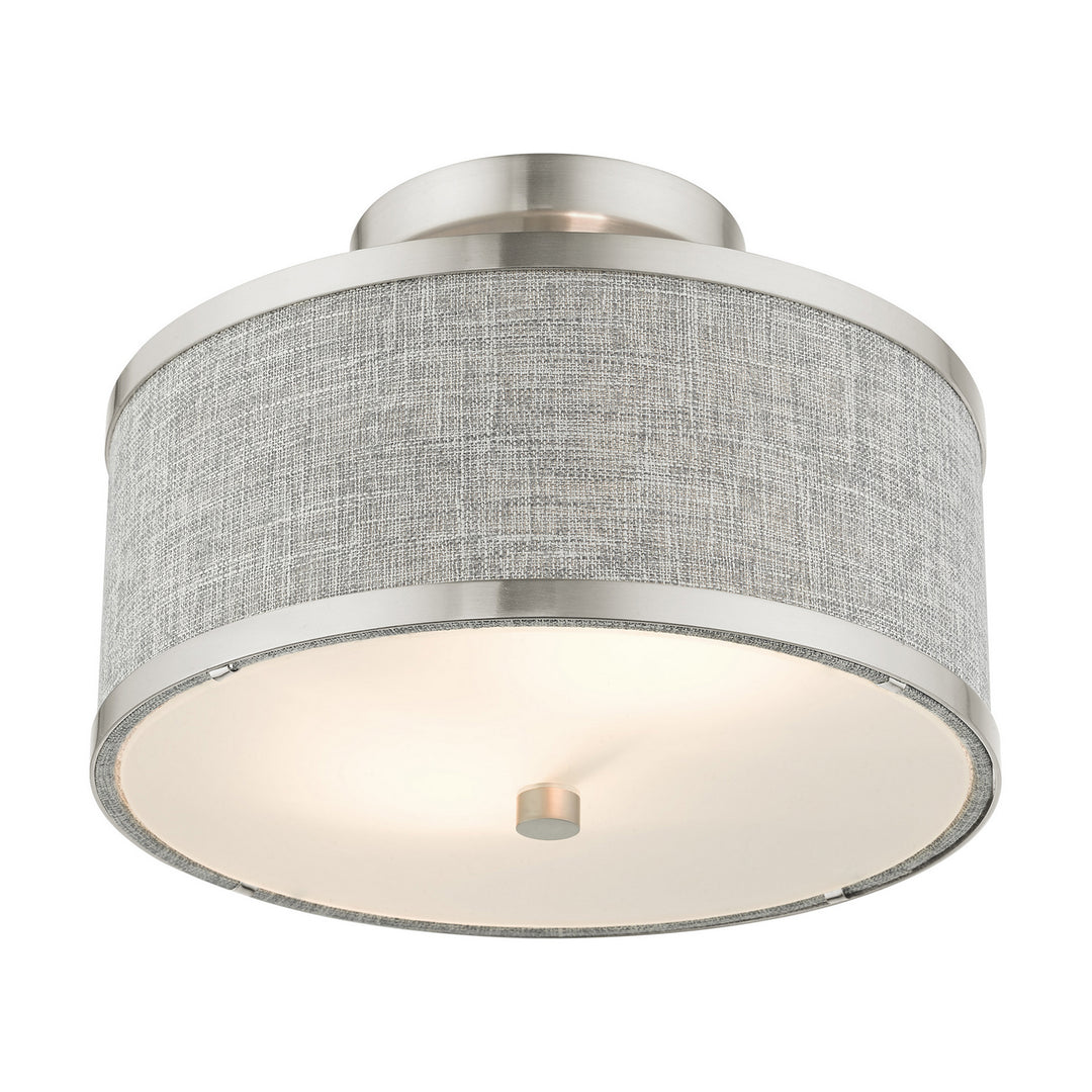 Livex Park Ridge 60421-91 Ceiling Light - Brushed Nickel