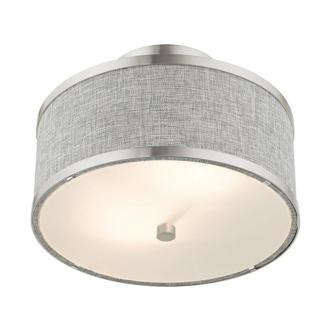 Livex Park Ridge 60421-91 Ceiling Light - Brushed Nickel