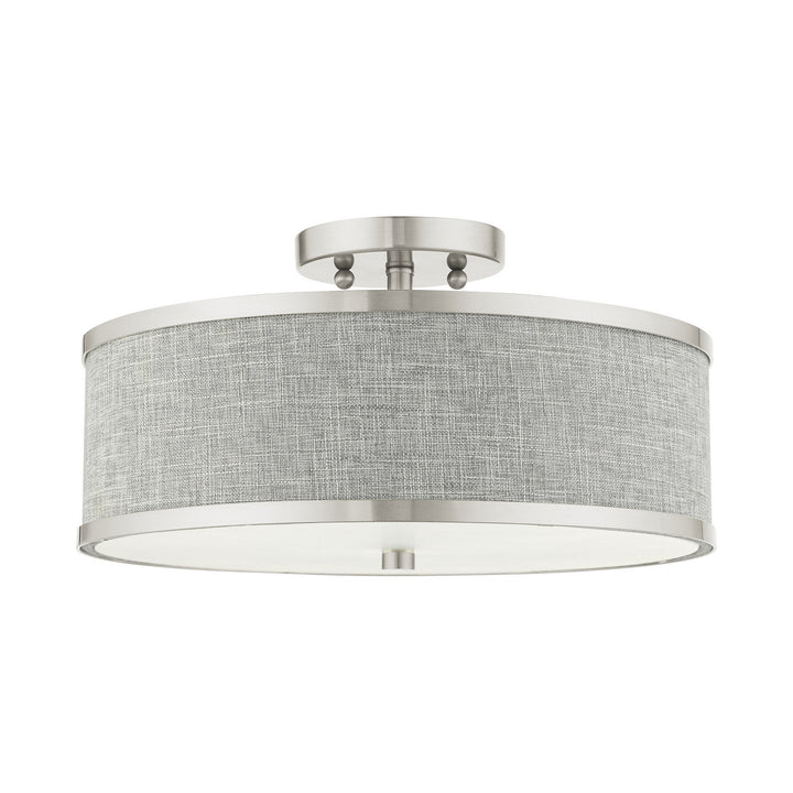 Livex Park Ridge 60423-91 Ceiling Light - Brushed Nickel